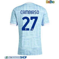 Maglie da calcio Juventus Andrea Cambiaso #27 Seconda Maglia 2025-26 Manica Corta